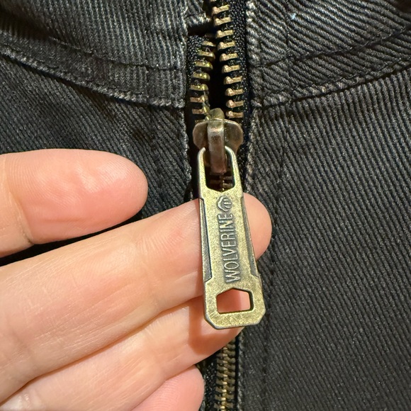 Wolverine Upland Vest Mens 2XL Distressed Grey Twill Sherpa Lined Jordan Davis - Picture 5 of 8